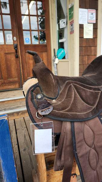 17" Big Horn Synthetic Western Saddle