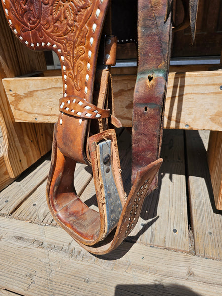 15.5 Simco Western Pleasure Saddle