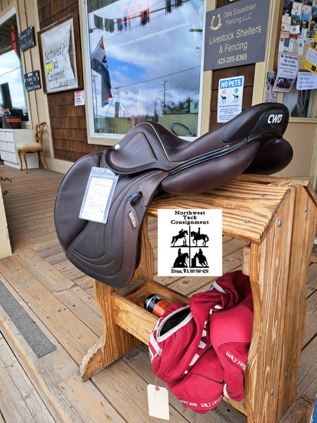 17.5" CWD 2Gs Mademoiselle Jump Saddle