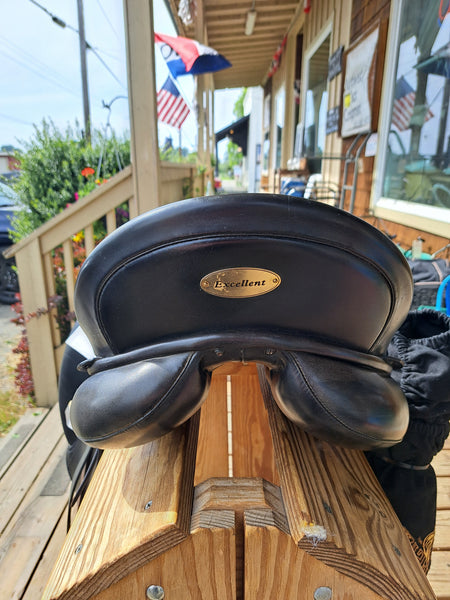 17.5" Kieffer Wall-Street Dressage Saddle