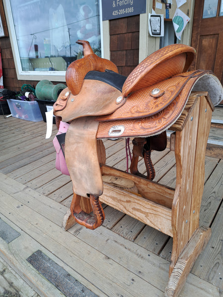 15" Abetta All Around Western Saddle