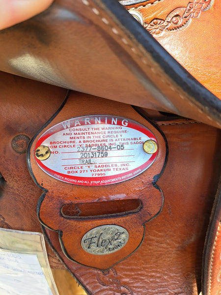 ON TRIAL 16" Circle Y Alpine Flex2 Saddle