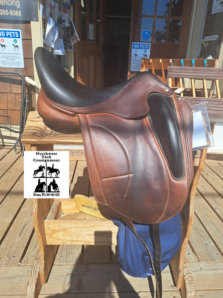 17" Arion 4D Monoflap Dressage Saddle