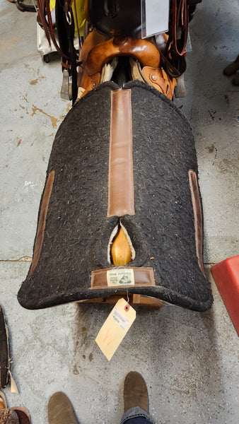 Diamond Wool Fleece Western Pad