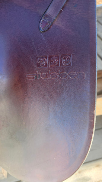 17" Stubben Siegfried VSD D.L. All Purpose English Saddle