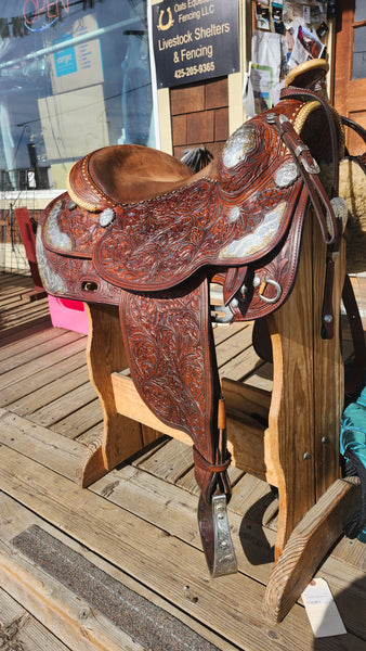 16" Broken Horn Equitation Saddle