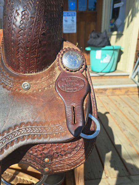 14" Billy Cook BW Barrel Racing Saddle