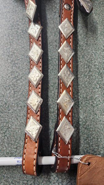 Single Ear Western show Bridle