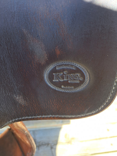 17" King Series Lightweight All Around Western Trail Saddle