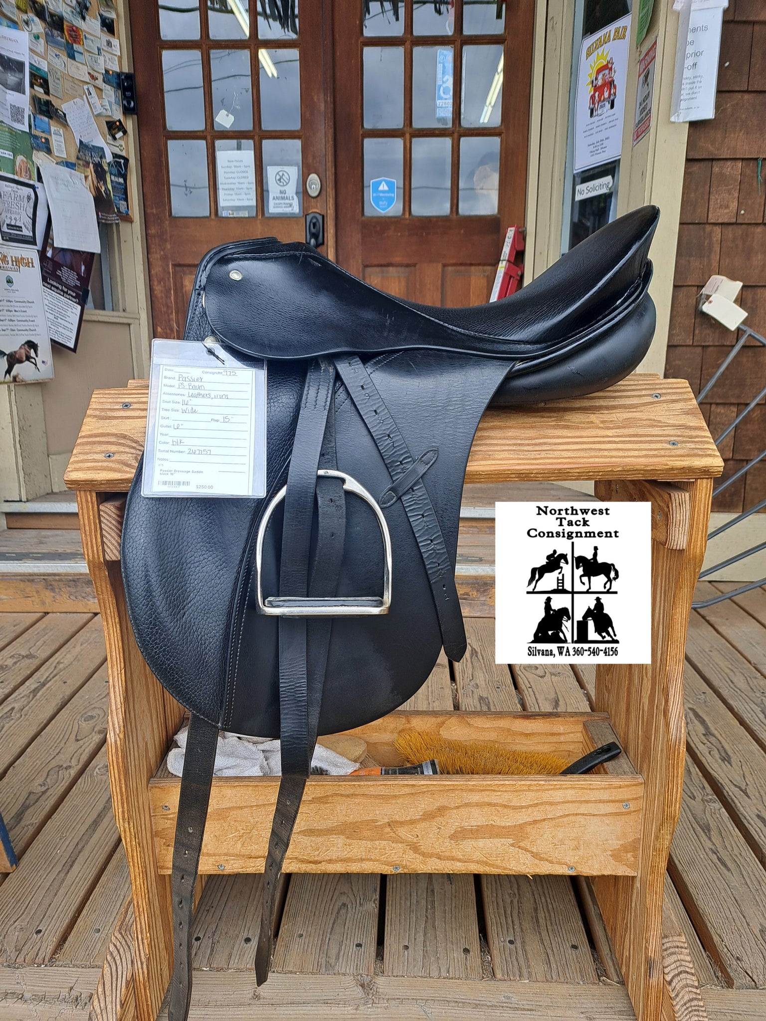 16" Passier PS Baum Saddle