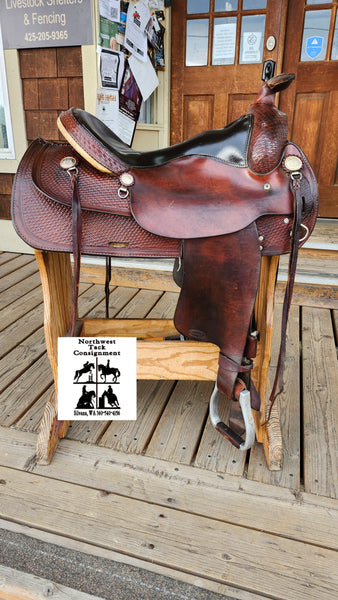16" Crates Western Trail Saddle