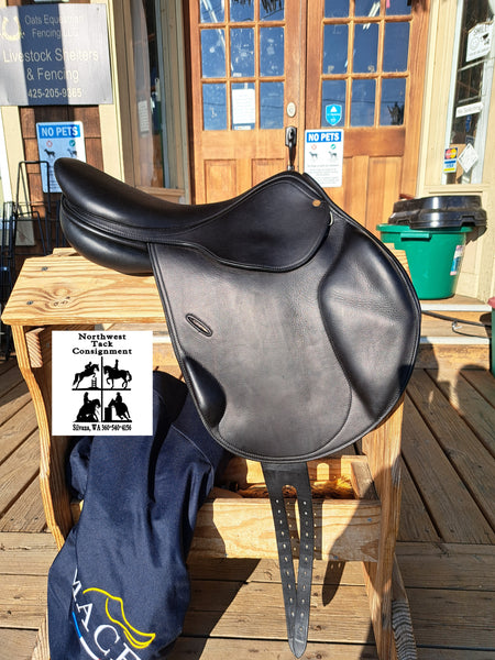 16.5" Macel Rafale S Monoquartier Jumping Saddle