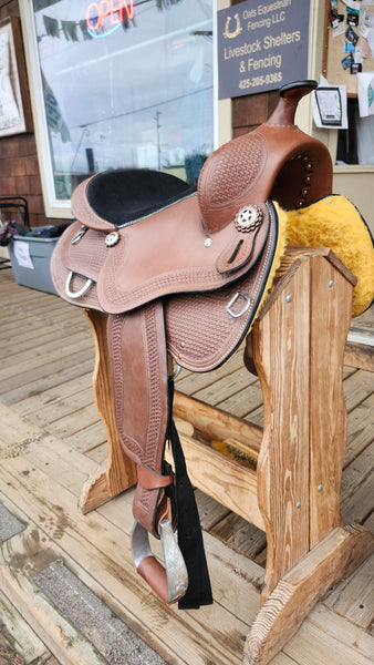 16" Sierra Kaylee Western Pleasure Trail Saddle