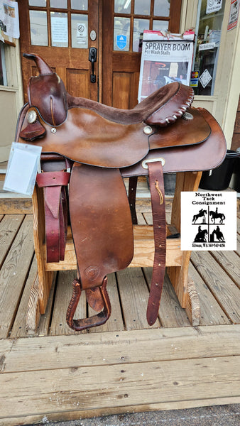 16.5" Hereford Western Trail Saddle
