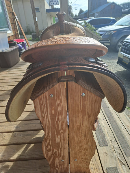 16" Blue Ribbon Western Equitation Show Saddle