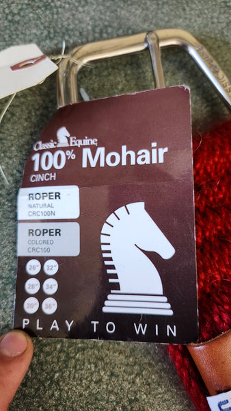 28" Classic Equine Mohair Cinch