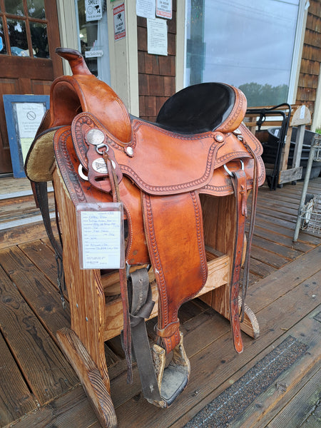 16" Ortho-flex Range Roper Ranch Saddle