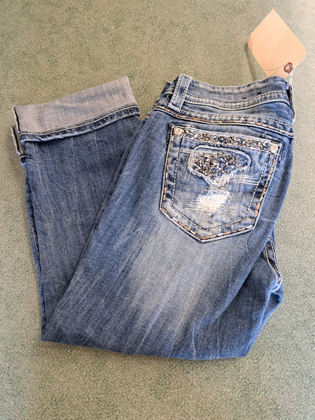 Size 30 Miss Me Capris