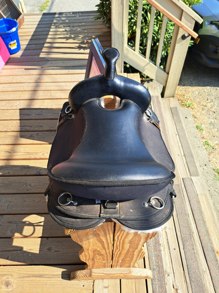 ON TRIAL 16" Abetta Western Trail Saddle
