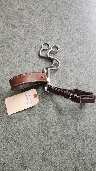 Myler Leather Nose Hackamore