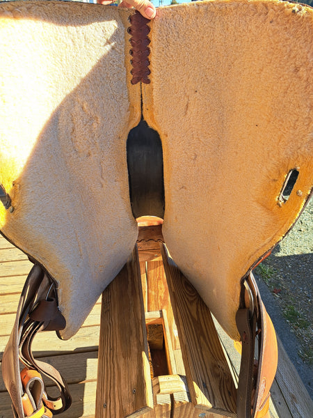 17" Big Horn Reining Saddle