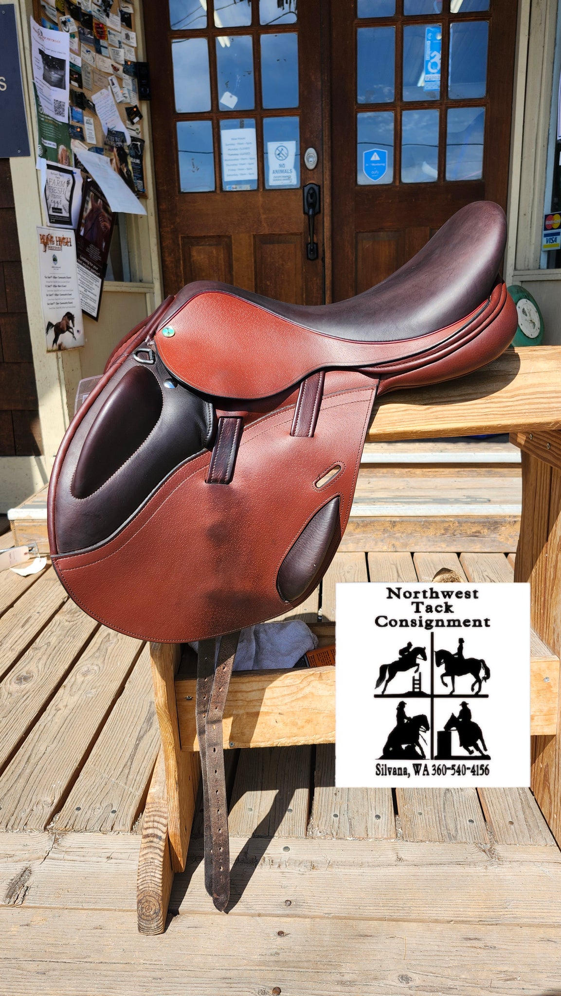 18" Takt Eventing Monoflap Saddle