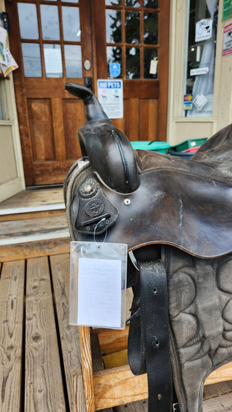 15" Court's Synthetic Western Trail Saddle