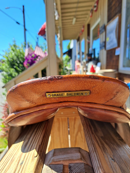 20.5" Blue Ribbon Cutback Saddleseat Saddle