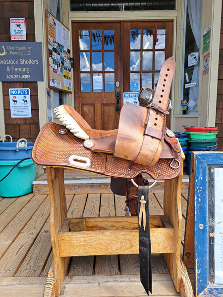 15" Billy Cook Barrel Saddle