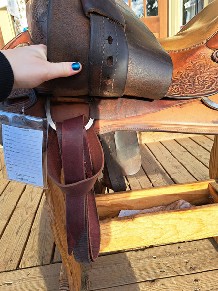 16" Don Leson Reinmaker Reining Saddle