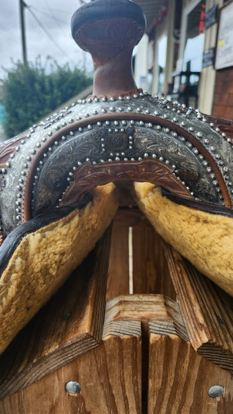 17" Silver Mesa Equitation Saddle