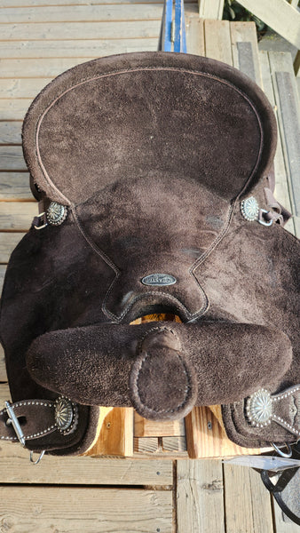 14.5" Master Saddles Selas Barrel Saddle