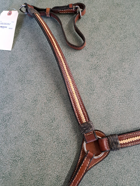 Breast Collar W/ Rawhide Accents