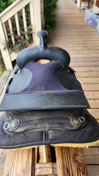 14" Circle P by Wintec Synthetic Western Saddle