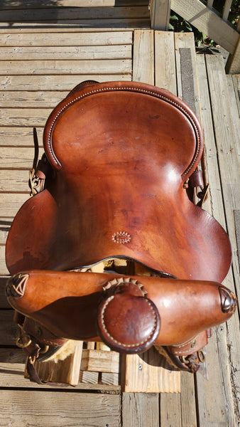 15.5" Fred Hook Western Trail Saddle
