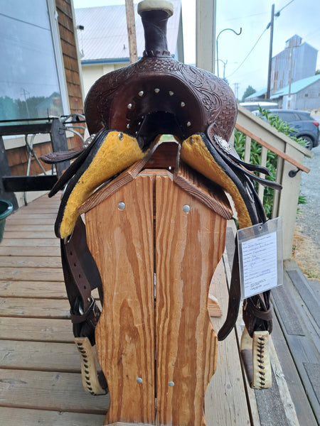16" Silver Royal Jackpot All Around Roping Saddle