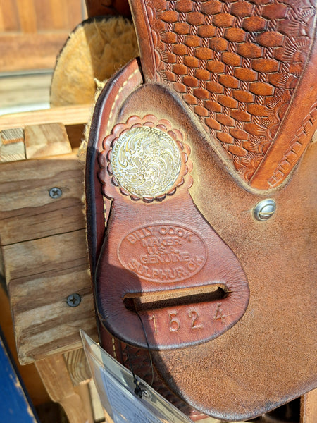 14" Billy Cook Barrel Racing Saddle