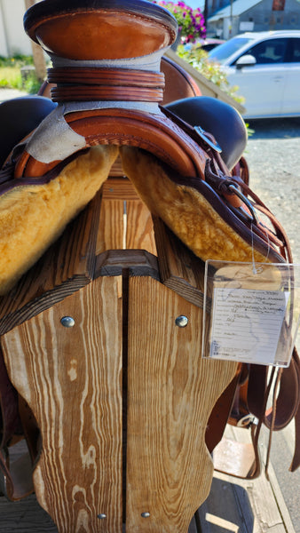 16" Paul Van Dyke Maker Wade Ranch Roper Saddle