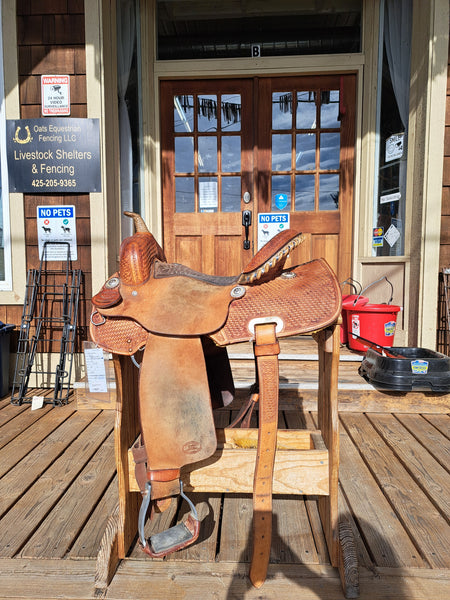 15" Billy Cook Barrel Saddle