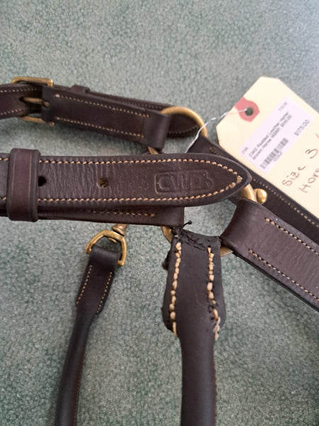 Size 3 CWD Leather Halter
