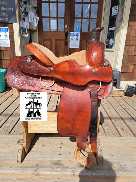 15" Texas Saddlery Roping Saddle