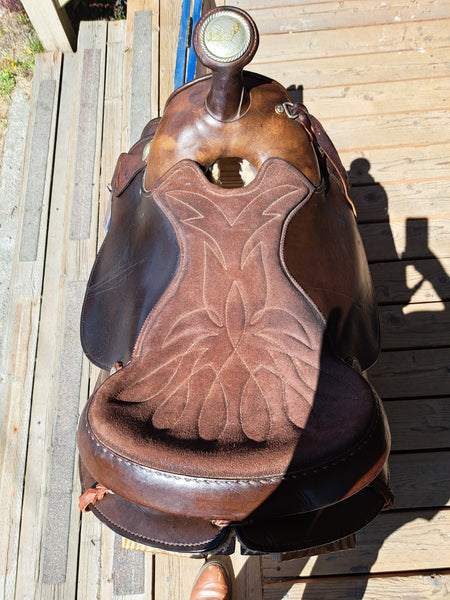 15" Keyston Western Saddle