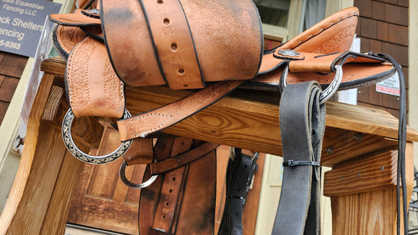 ON TRIAL 16.5" Allegany Moutian Cascade Wade Saddle