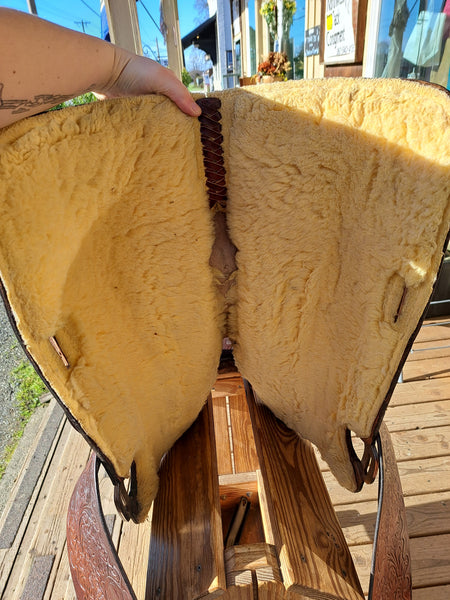 15" Hereford Tex Tan Equitation Saddle