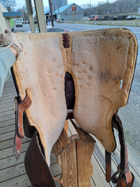 15" Big Horn Equitation Saddle Set