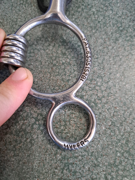 5" Mylers 2 Ring Combination Comfort Snaffle Bit