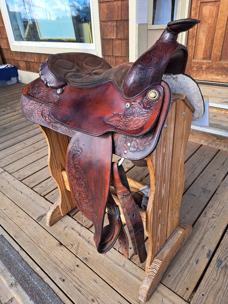 15" TexTan Equitation Saddle