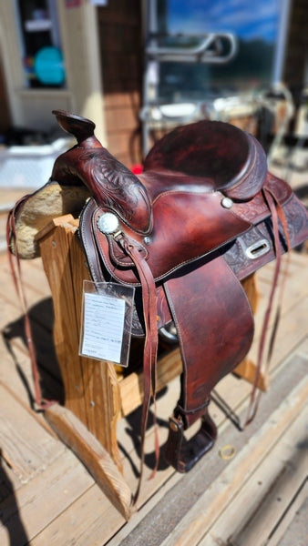 15" Hereford Tex Tan Pleasure Saddle