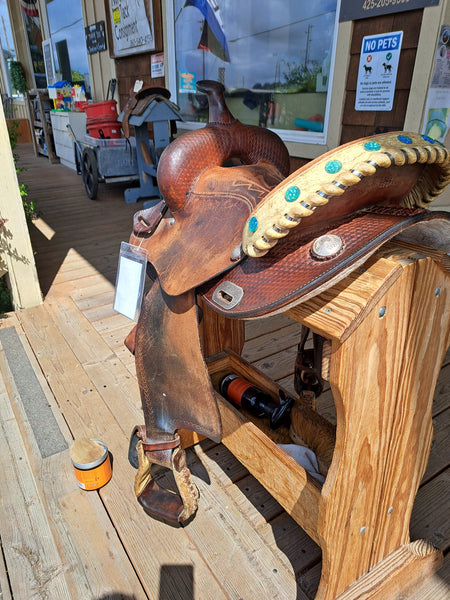 14" Courts Saddle Co Barrel Saddle