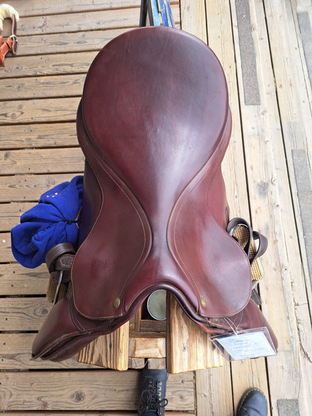 19" Bates Caprilli Close Contact Saddle